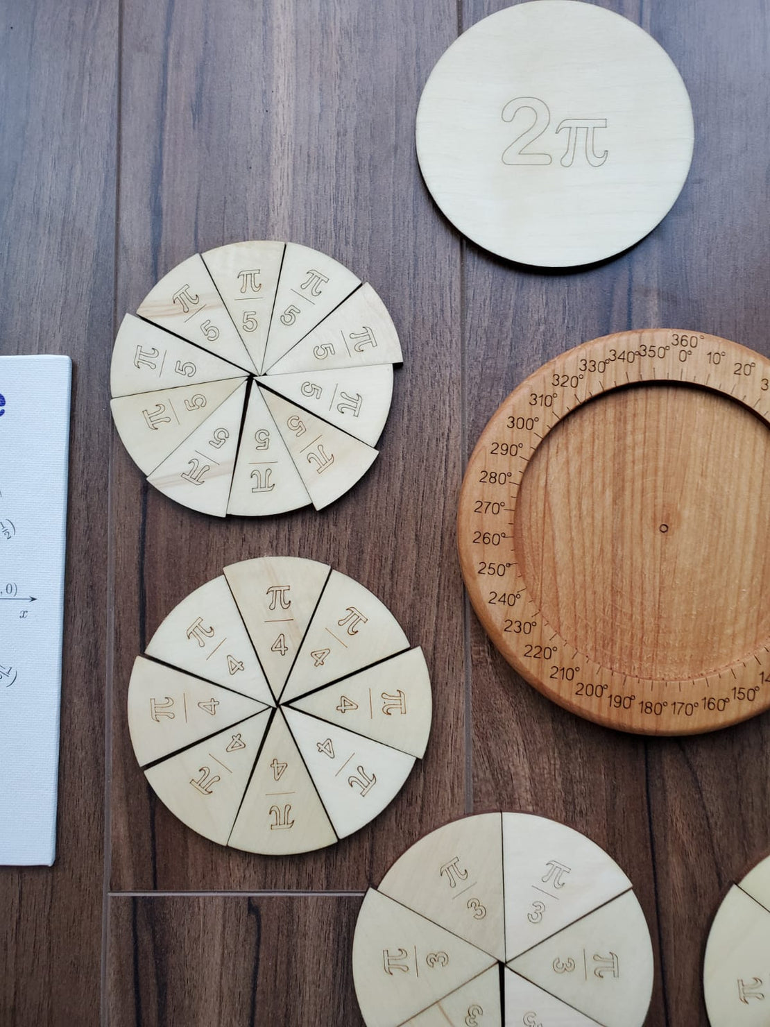 Unit circle manipulative - trigonometry