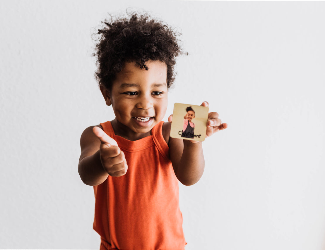Emotion tiles - Montessori classroom - Montessori materials - emotional development