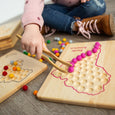 Montessori continent work - Transfer work - Montessori geography - Montessori Fine Motor Work - Fine Motor Skills Activity - Tonging