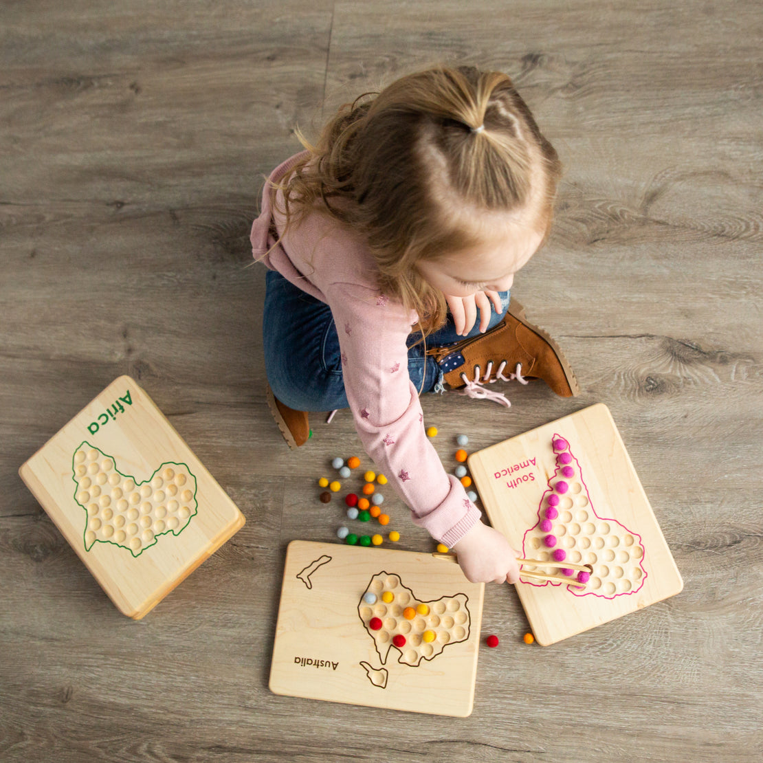 Montessori continent work - Transfer work - Montessori geography - Montessori Fine Motor Work - Fine Motor Skills Activity - Tonging