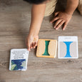 Montessori materials - Land form tiles - Landforms & Bodies of Water - Wooden toys - Montessori