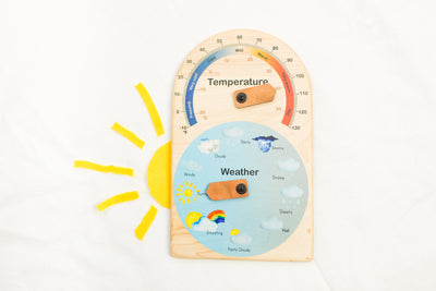 SECONDS/IMPERFECT Weather station for kids - temperature and weather chart