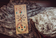 SECONDS/IMPERFECT Wooden perpetual calendar with seasons, moon phases, months, days and weather
