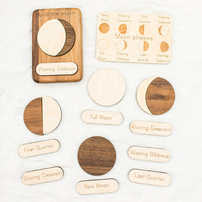 Moon phase builder, puzzle