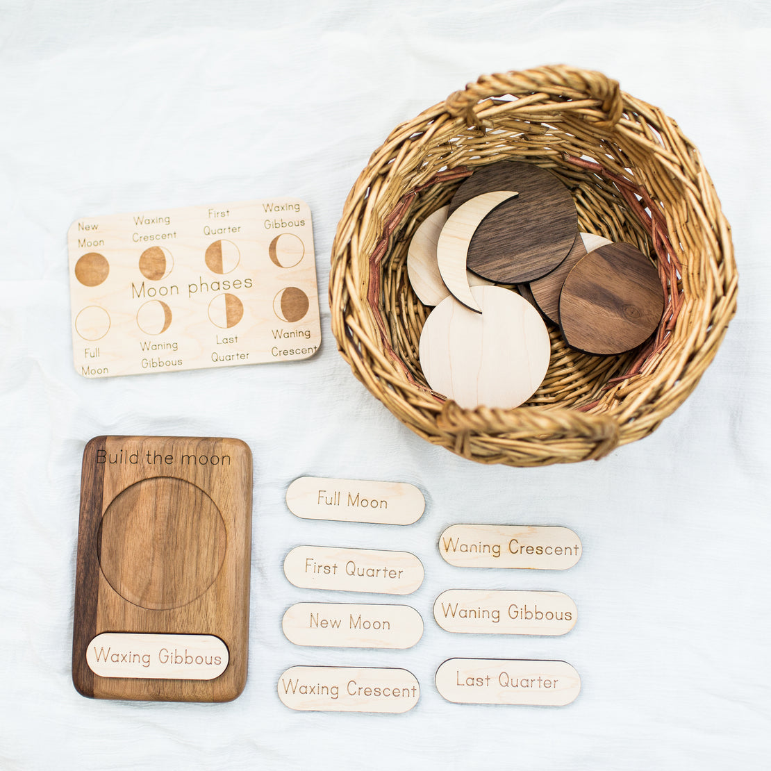Moon phase builder, puzzle