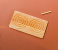 Figure Eight & Double Spiral Reversible Tracing Board