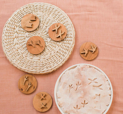 Bird feet playdough stamps, playdough stampers, educational toys, montessori