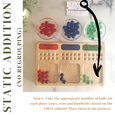 Regrouping board - place value board - Arithmetic board