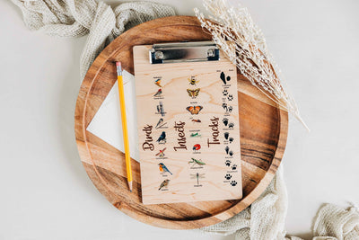 SECONDS/IMPERFECT Explorer clipboard, nature clipboard