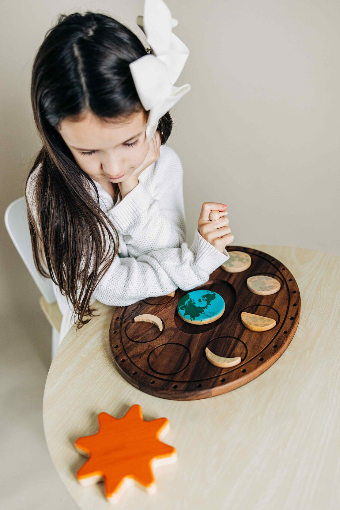 Moon phases puzzle - Moon Calendar - Moon phase