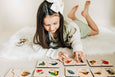 Double sided self-correcting bird beak adaptations puzzle, Montessori educational toys, bird lover puzzle