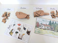 Bird lover gift - Build a bird wooden puzzle - montessori toys - Waldorf - Reggio inspired - homeschooling - Christmas gift - bird puzzle