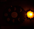 Moon phases puzzle - moon decor - Moon Calendar - Moon phases - total lunar eclipse - supermoon