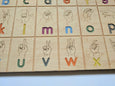 American sign language alphabet board, ASL