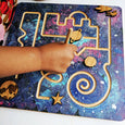 Prewriting maze - form drawing - finger maze - marble maze - space gift - Christmas gift - stem toy