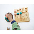 Ten frame with number tracing, ten board