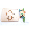 Carbon cycle puzzle, Earth day wooden puzzle
