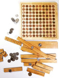 Dollar counting board - montessori money material