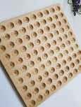 Hundred board - hundred frame - 100 board - counting board - Montessori toy - math manipulative