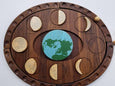 Moon phases puzzle - moon decor - Moon Calendar - Moon phases - total lunar eclipse - supermoon