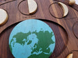 Moon phases puzzle - moon decor - Moon Calendar - Moon phases - total lunar eclipse - supermoon