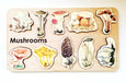 Mushroom wooden puzzle