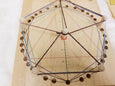 Polygon geoboard - geometry board - Geo board - Math manipulative - Montessori