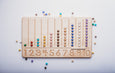 Number counting board - Number tracing board - Montessori counting board - Ten board
