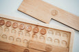 Dollar counting board - montessori money material