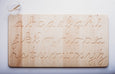 Cursive alphabet tracing board - wooden alphabet board - wooden tracing board - Montessori - Waldorf