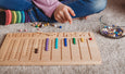 Number counting board - Number tracing board - Montessori counting board - Ten board