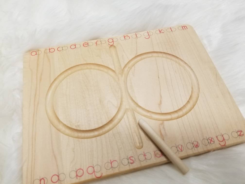 SECONDS/IMPERFECT Alphabet 8 board