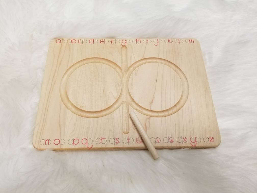 SECONDS/IMPERFECT Alphabet 8 board