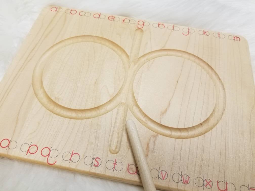 SECONDS/IMPERFECT Alphabet 8 board