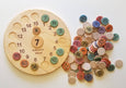 Multiplication wheel 15x15 board - Montessori materials