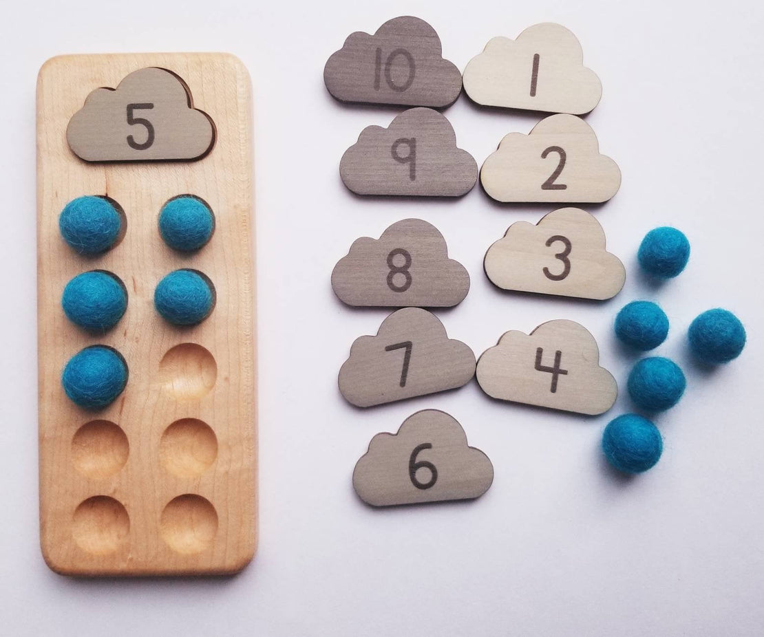 Ten frame - montessori materials- 10 frame - kindergarten math - counting