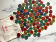 Multiplication coins for double sided hundred board and Arithmetic board