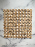 Division coins for double sided hundred board and Arithmetic board
