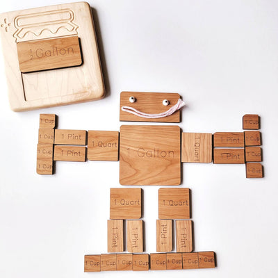 Gallon fractions - Gallon man - Gallon balance measurement kit