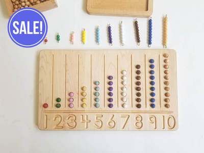 SECONDS/IMPERFECT Number Counting Board 10 board
