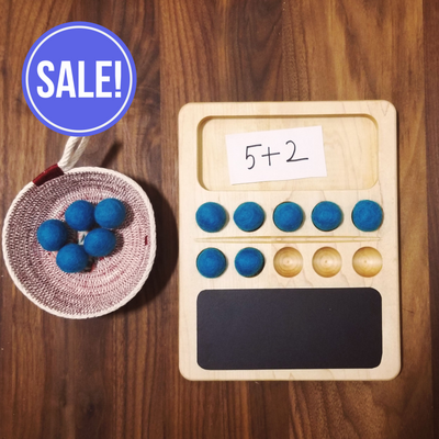 SECONDS/IMPERFECT Ten frame - Read build write Numeracy board