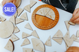 SECONDS/IMPERFECT Fraction circles