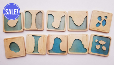 SECONDS/IMPERFECT Land and water forms