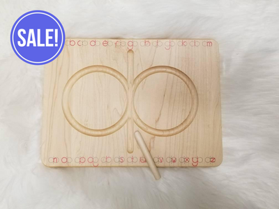 SECONDS/IMPERFECT Alphabet 8 board