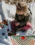 Rainbow with clouds - Color sorting toy - color matching - Montessori classroom