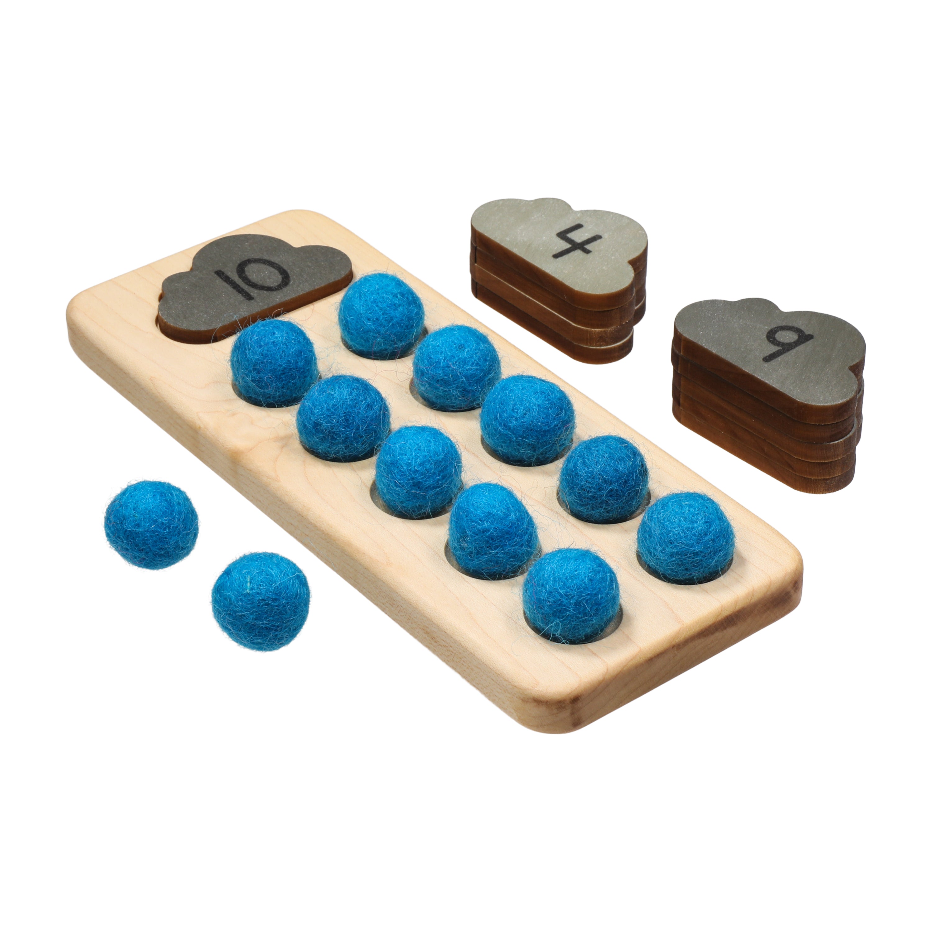 Ten frame - montessori materials- 10 frame - kindergarten math - count ...