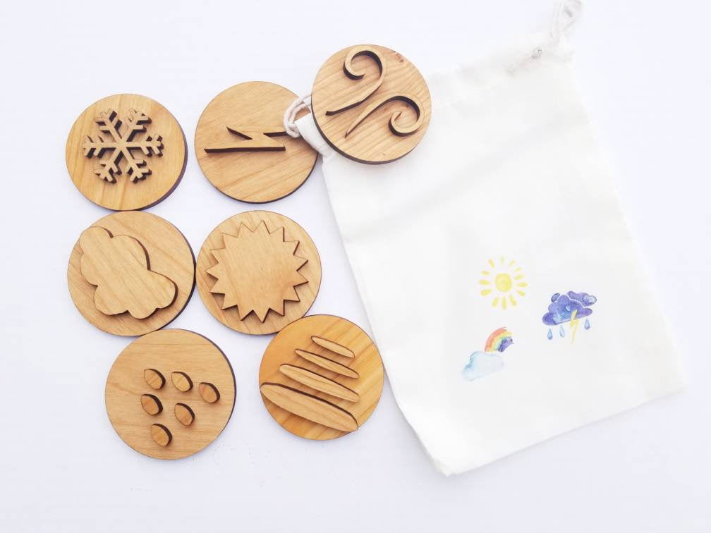 play dough stampers - Weather play dough stamps - play stamps